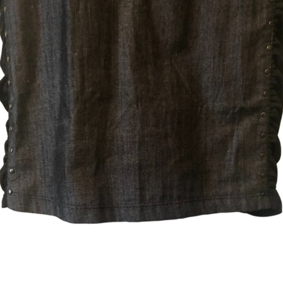 Denim Stone Dress - Picture 4 of 8